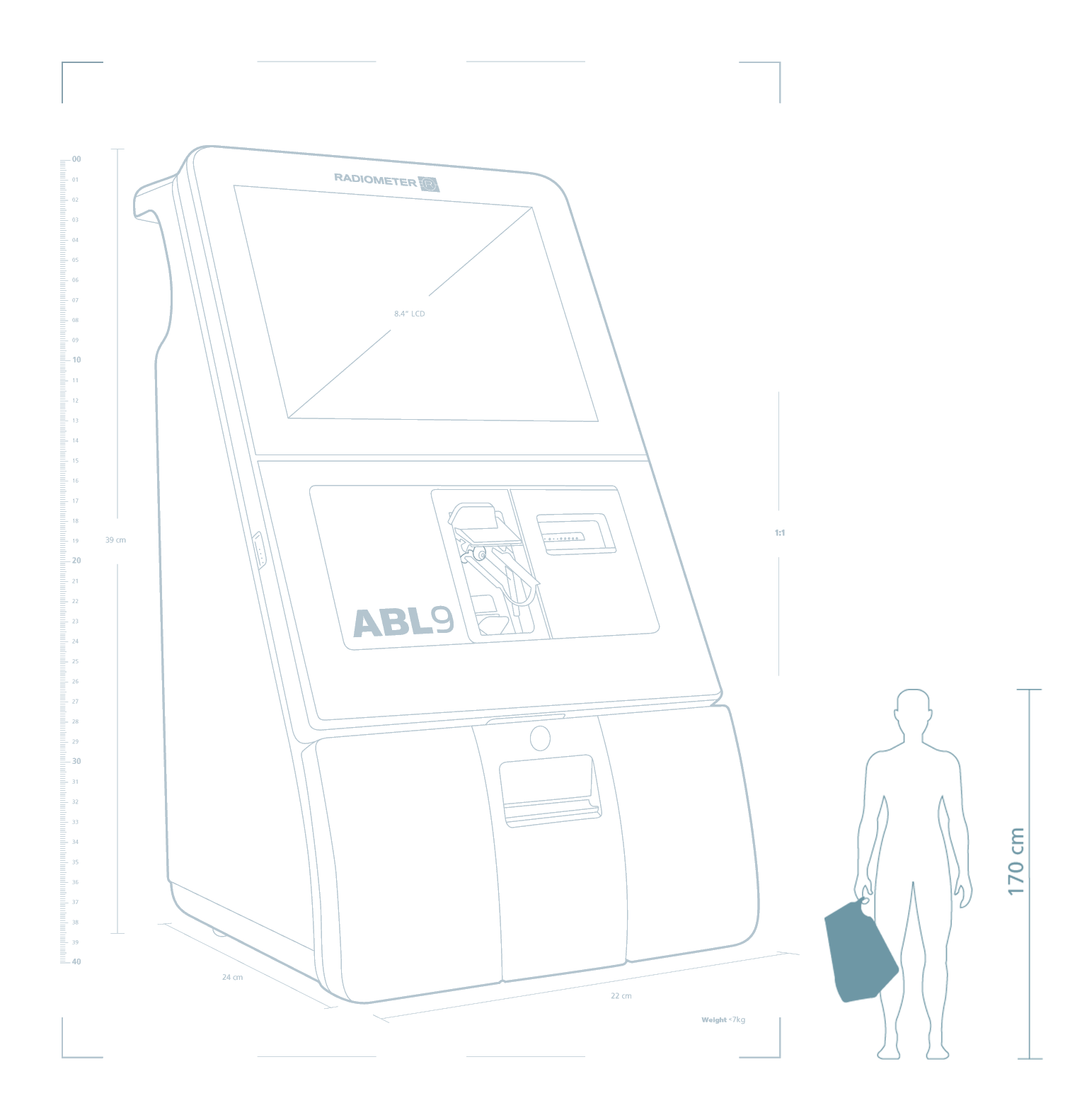 ABL9 blood gas analyzer